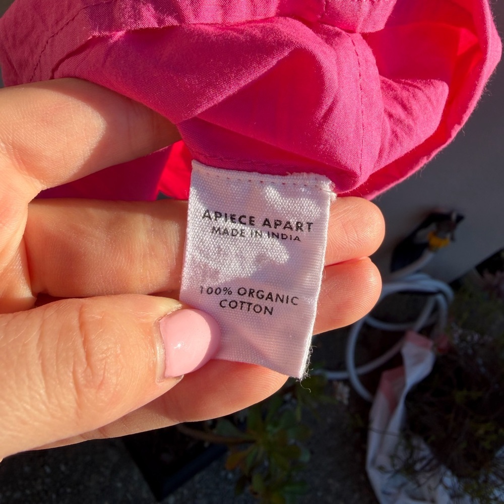 Apiece Apart Vibrant Pink Mini Dress - Picture 9 of 11